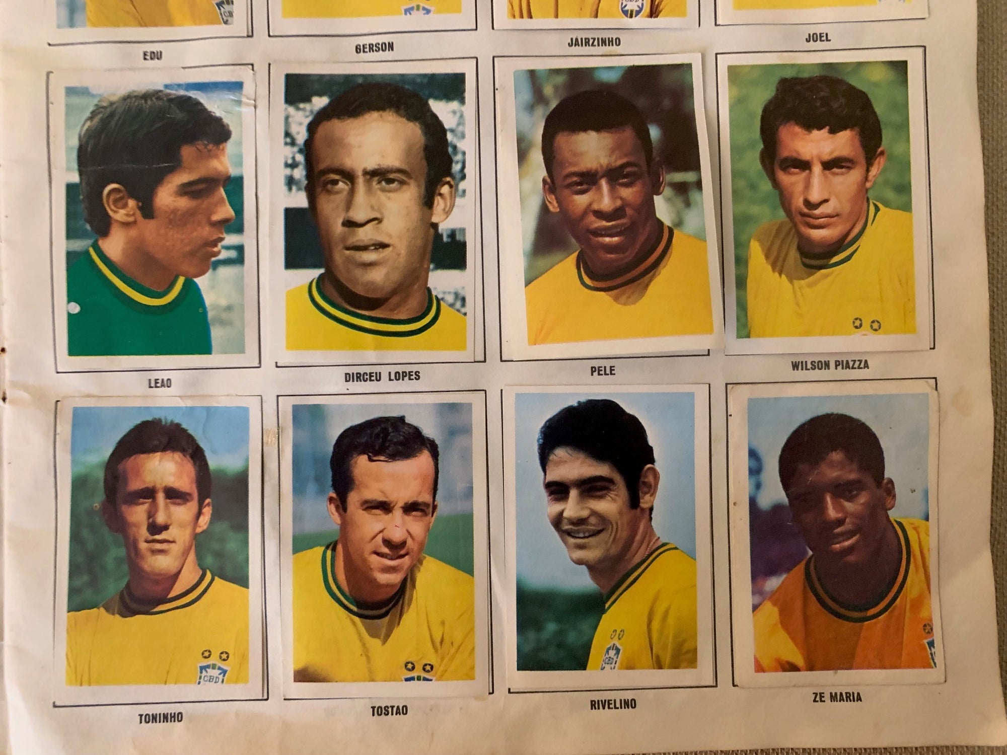 FKS WORLD CUP SOCCER STARS MEXICO 1970 - KOMPLETT ALBUM