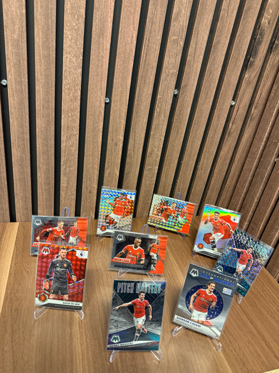 MANCHESTER UNITED - LOT - PANINI MOSAIC - 9 KORT