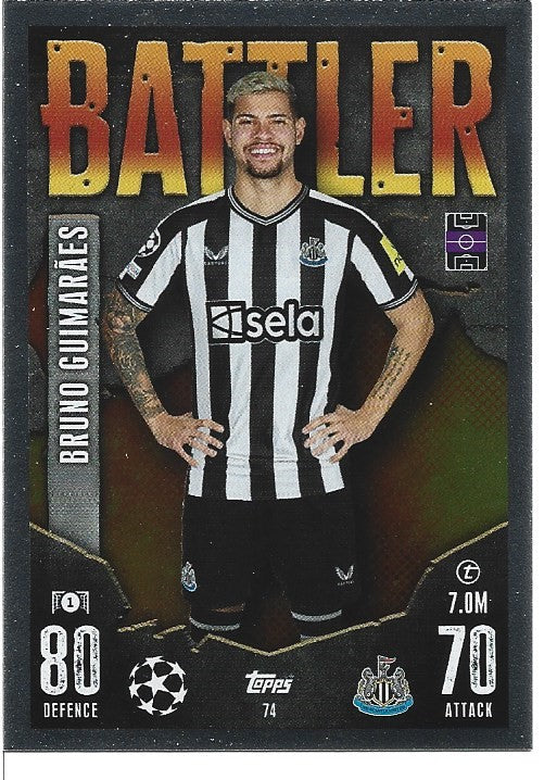 074.  Bruno Guimarães  - Newcastle United  -  Battler