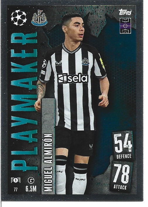 077.  Miguel Almirón  - Newcastle United  -  Playmaker