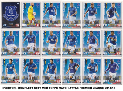 EVERTON - "SUPERLOT" - MATCH ATTAX - 11 LAGSETT