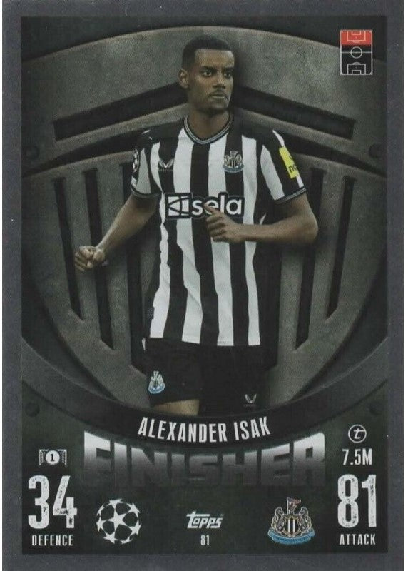 081.  Alexander Isak  - Newcastle United -  Finisher