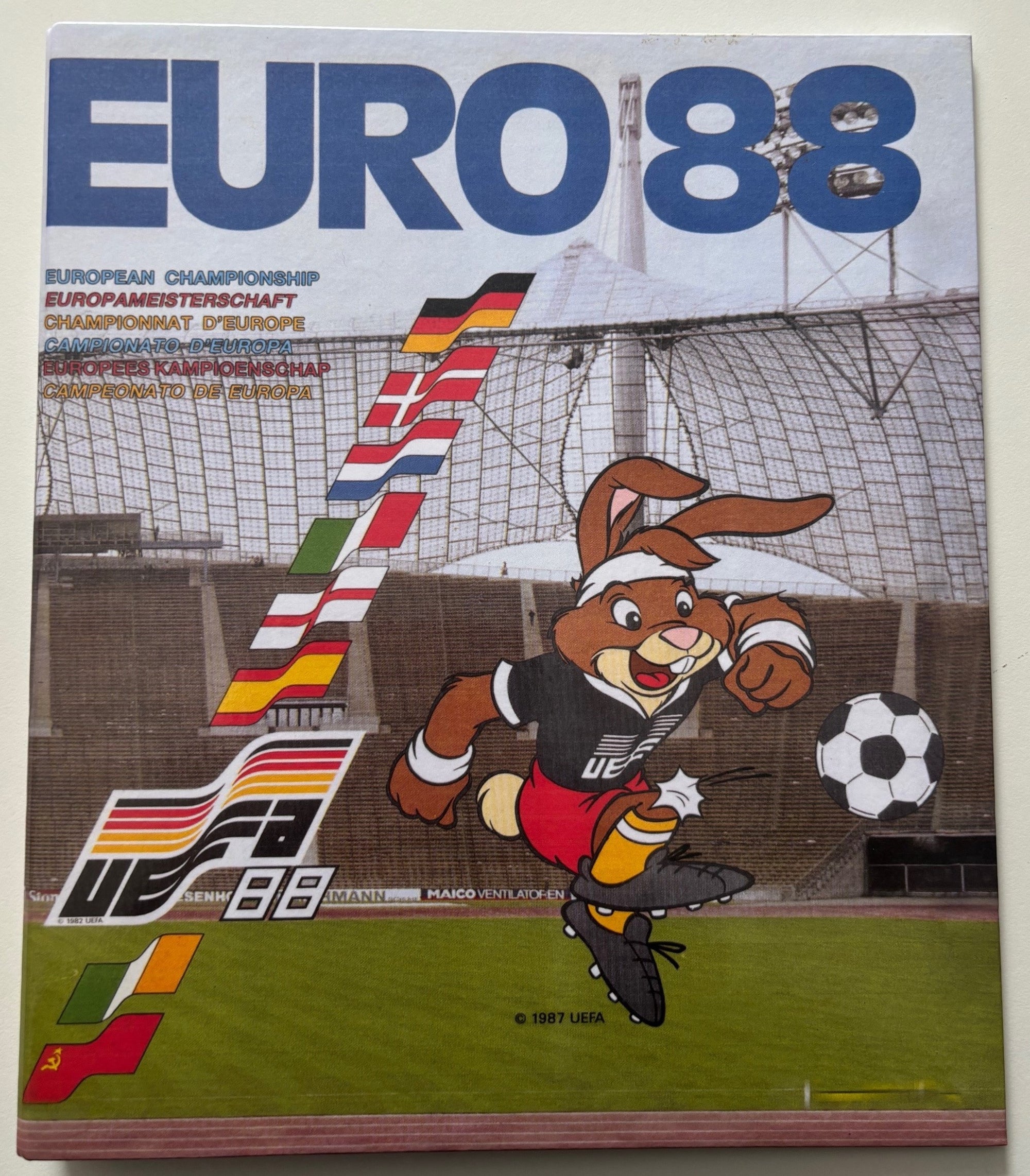 000. 4-RINGS PERM - PANINI - UEFA EURO 1988 - GERMANY