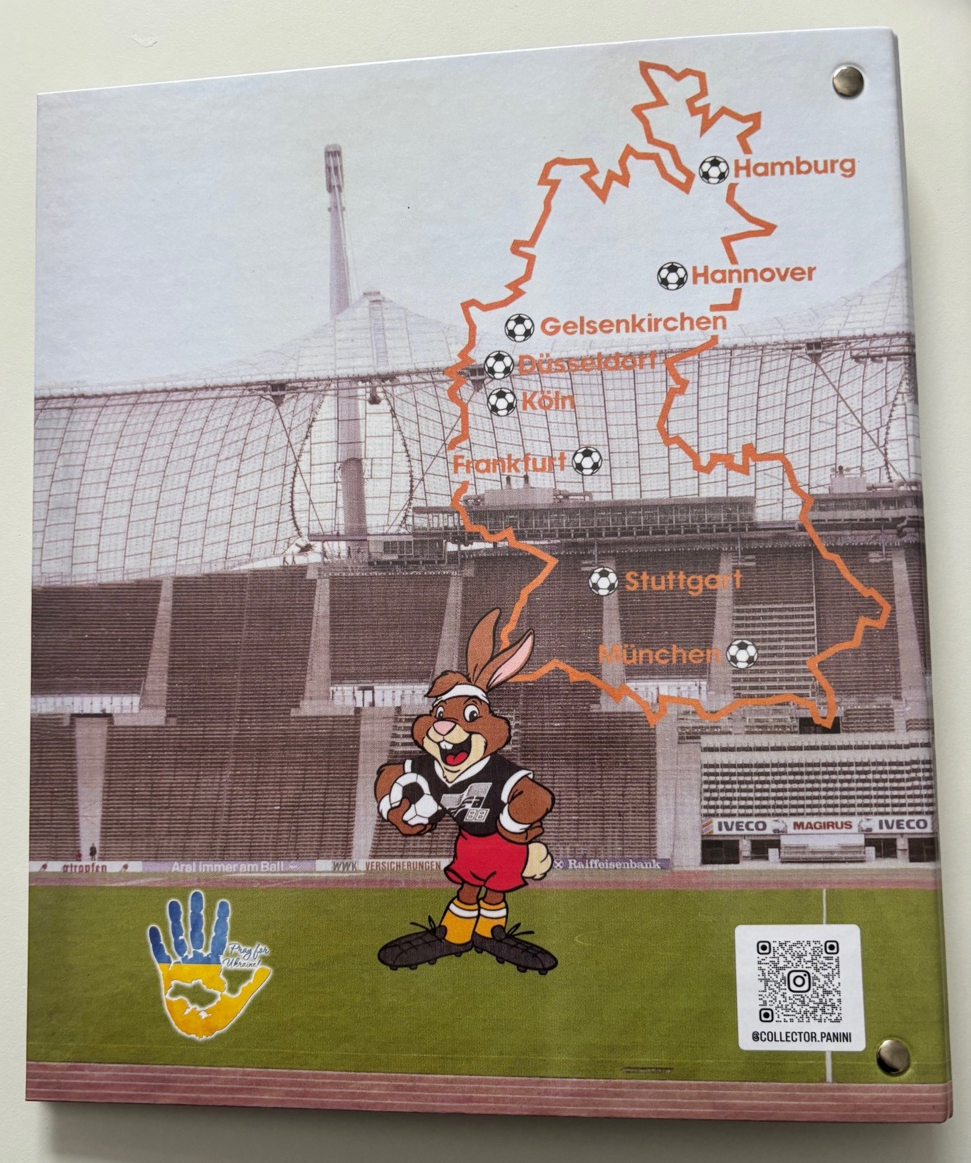 000. 4-RINGS PERM - PANINI - UEFA EURO 1988 - GERMANY