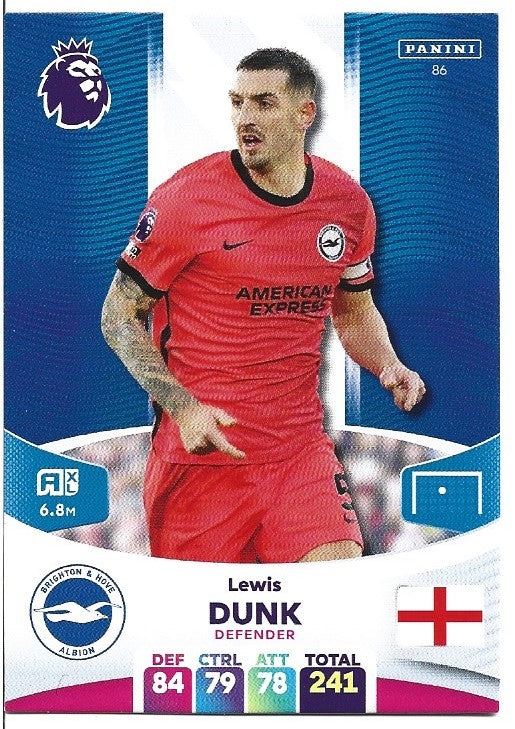 86.  Lewis Dunk - Brighton & Hove Albion