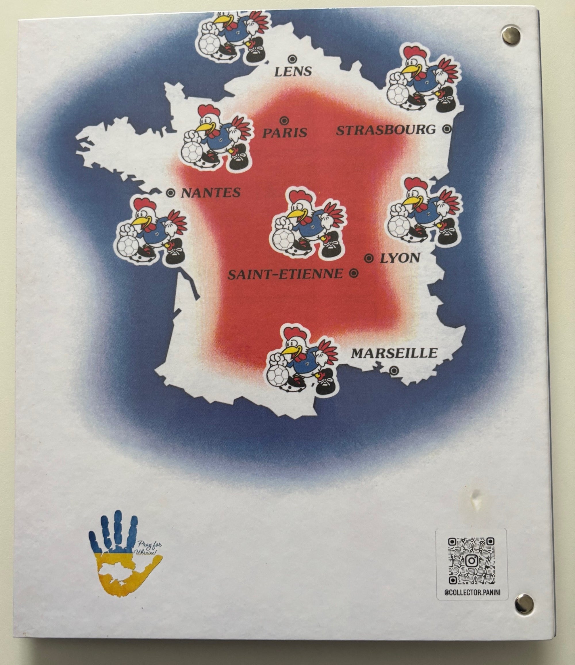 000. 4-RINGS PERM - PANINI - UEFA EURO 1984 - FRANCE