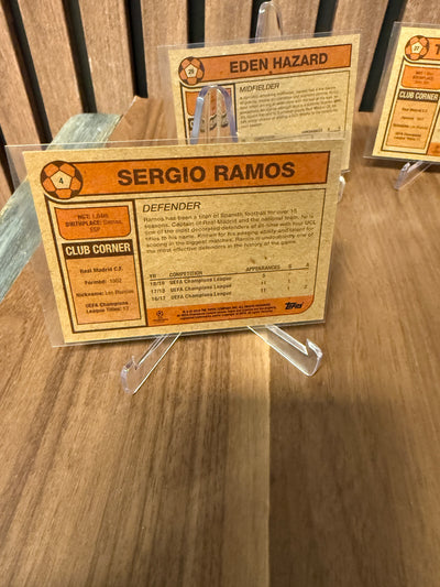 REAL MADRID - LOT - TOPPS LIVING
