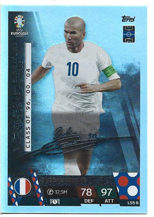 LSS.008 - ZINEDINE ZIDANE - FRANCE - LEGEND SIGNATURE STYLE
