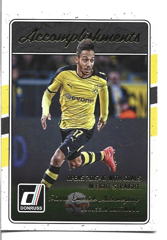 008. PIERRE-EMERICK AUBAMEYANG - BORUSSIA DORTMUND - ACCOMPLISHMENTS