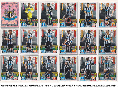 NEWCASTLE UNITED - "SUPERLOT" - MATCH ATTAX - 10 LAGSETT