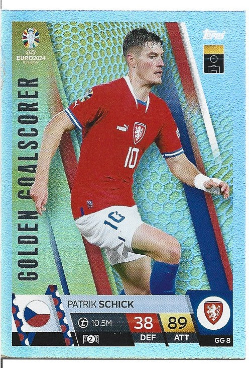 GG.008 - PATRIK SCHICK - CZECHIA - GOLDEN GOALSCORER