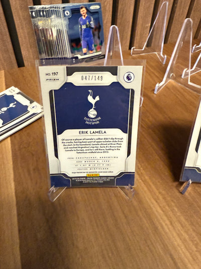 TOTTENHAM HOTSPUR - LOT - PANINI PRIZM 2019/20 - INSERTS, PARALLELLER, NUMMERERTE OG 1 LAGSETT