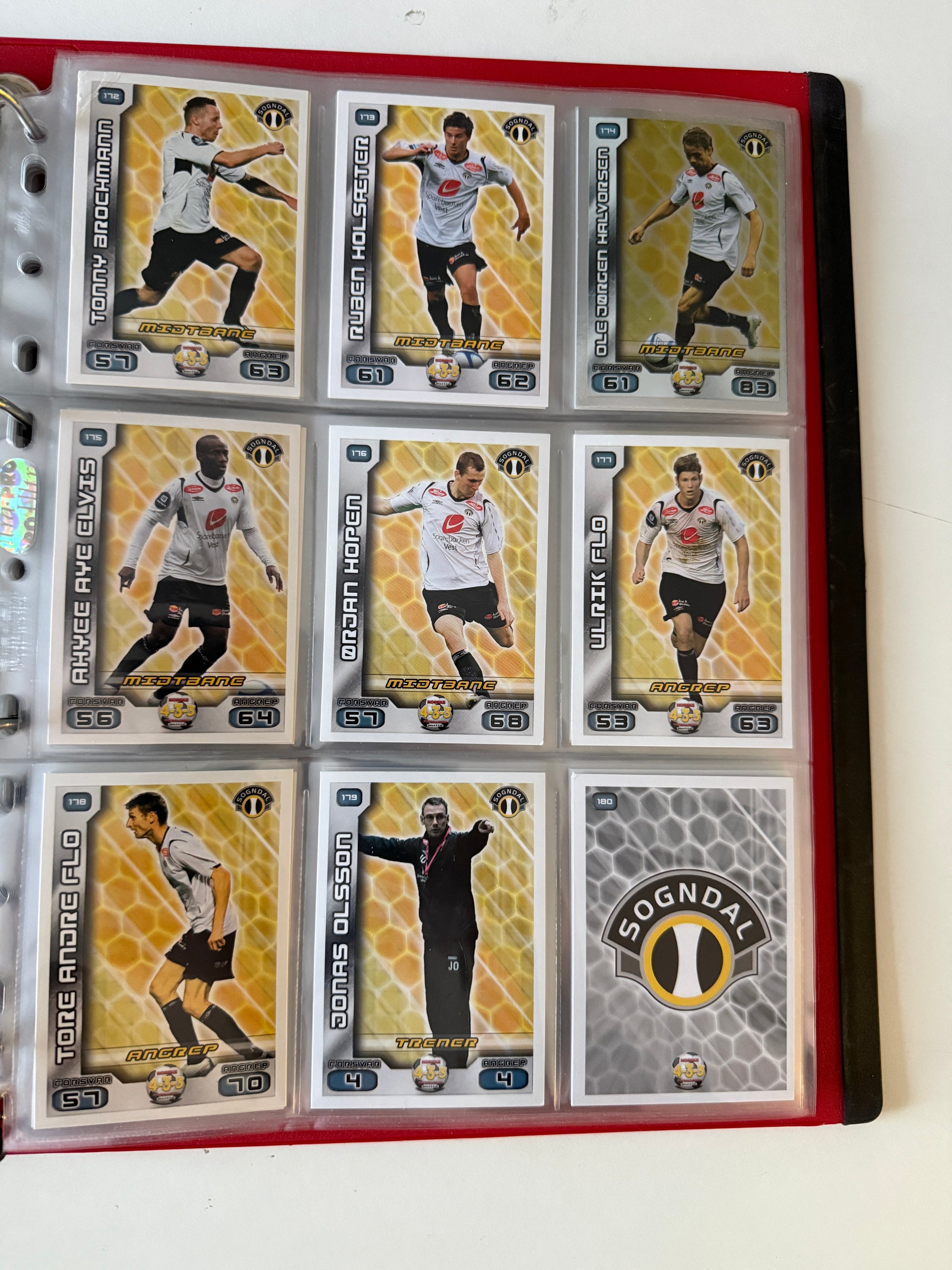 TIPPELIGAEN 2012 - KOMPLETT SERIE - BASE, TRENER, BADGE, INSERTS, PREMIEKORT & EN UÅPNET PAKKE