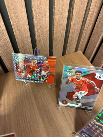 MANCHESTER UNITED - LOT - PANINI MOSAIC - 9 KORT