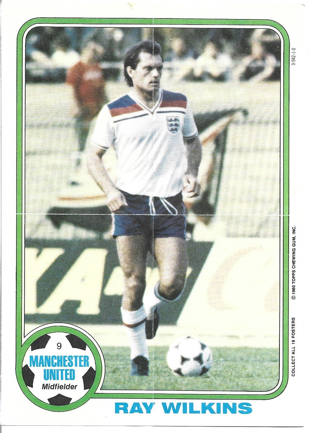 009. RAY WILKINS - MANCHESTER UNITED