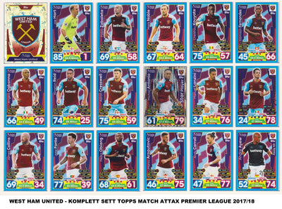 WEST HAM UNITED - "SUPERLOT" - MATCH ATTAX - 11 LAGSETT