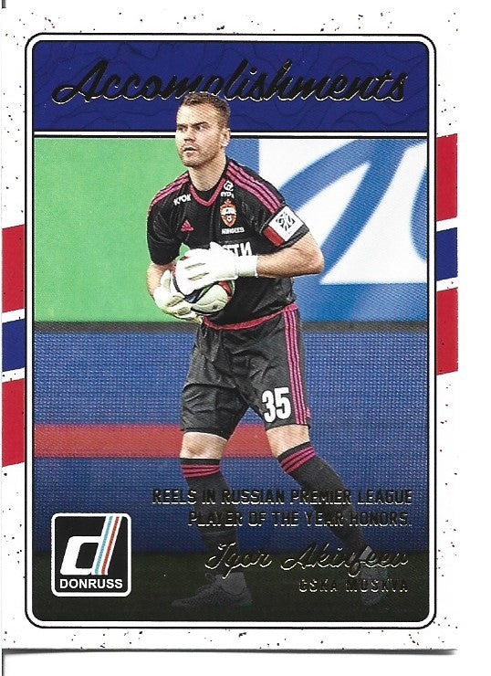 009. IGOR AKINFEEV - CSKA MOSKVA - ACCOMPLISHMENTS