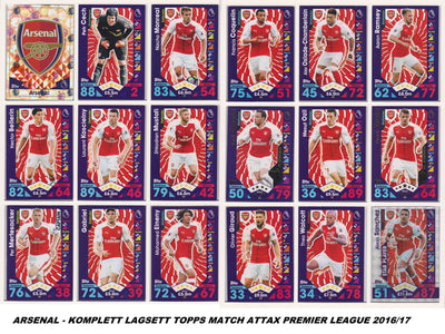ARSENAL - LAGSETT "SUPERLOT" - MATCH ATTAX - 9 LAGSETT