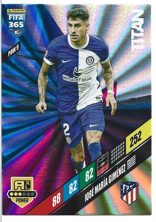 POW 09 - JOSE MARIA GIMENEZ - ATLETICO MADRID - TITAN