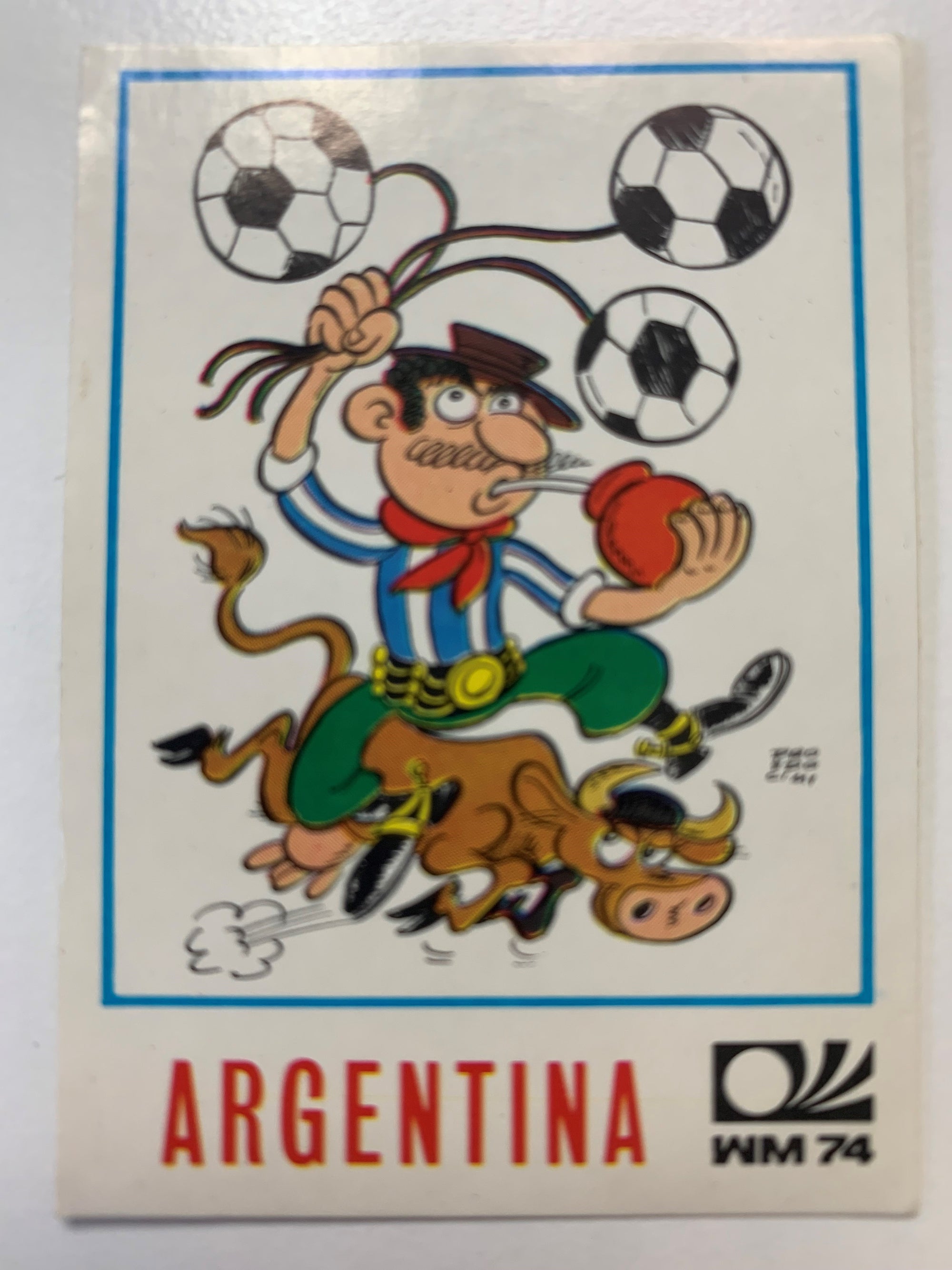 319. ARGENTINA - CARICATURE