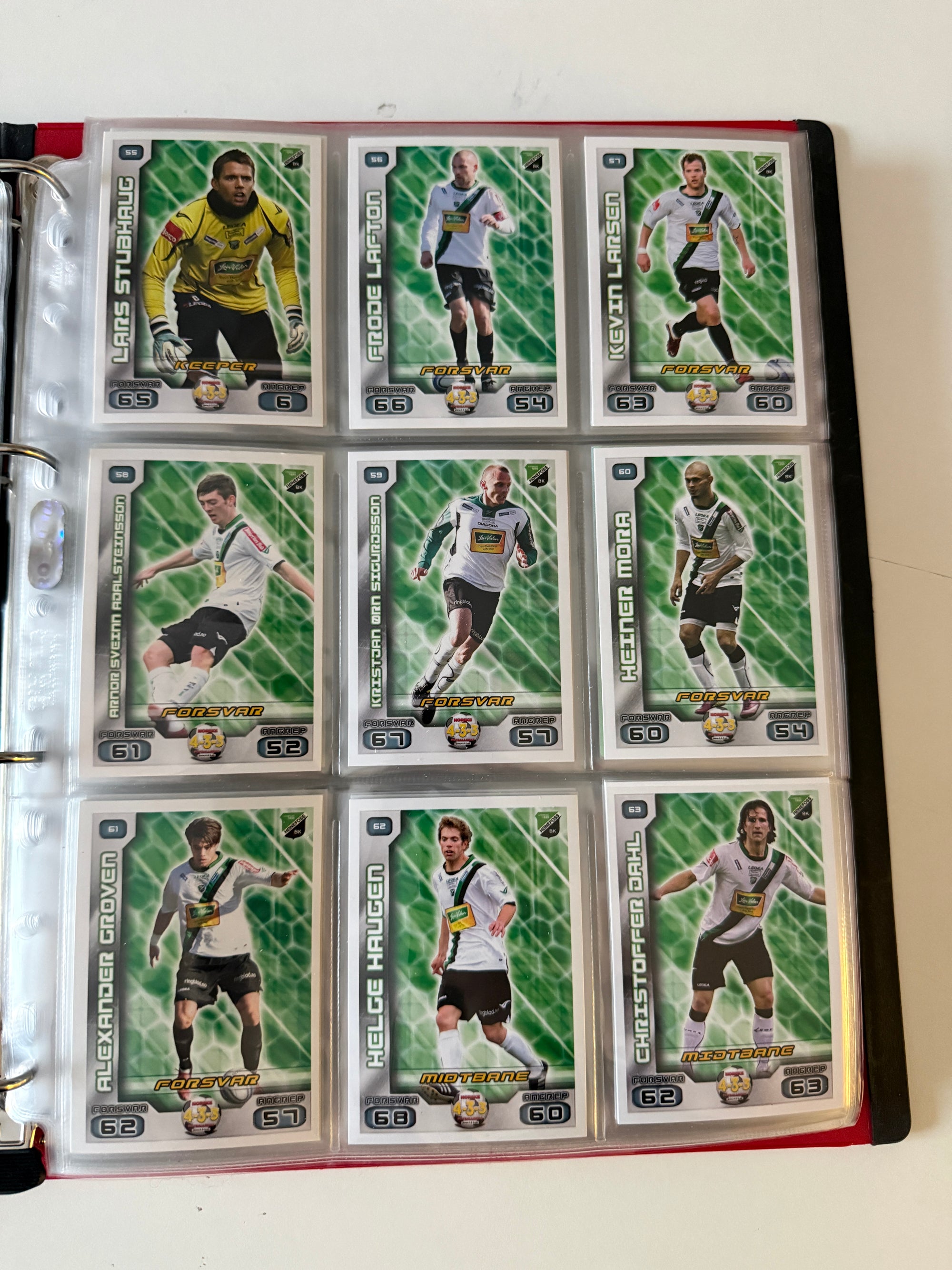 TIPPELIGAEN 2012 - KOMPLETT SERIE - BASE, TRENER, BADGE, INSERTS, PREMIEKORT & EN UÅPNET PAKKE