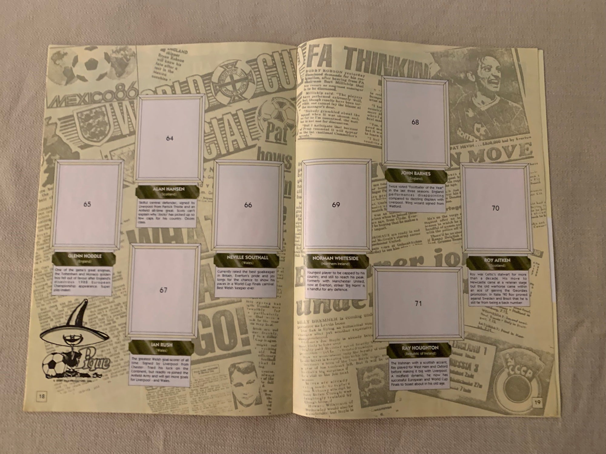 PANINI - THE ALL TIME GREATS 1920 - 1990