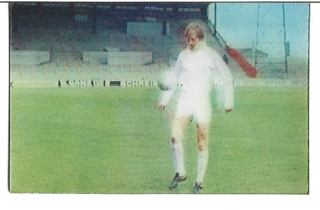 ALLAN CLARKE - LEEDS UNITED - THE SUN 3D-CARD