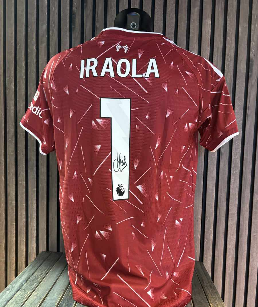 ANDONI IRAOLA - SIGNERT DRAKT MED EKTEHETSBEVIS/COA