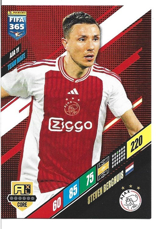 344.  AJA 11.  Steven Berghuis - AFC Ajax