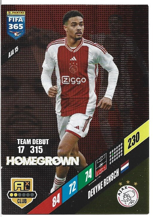 348.  AJA 15.  Devyne Rensch - AFC Ajax -  Homegrown