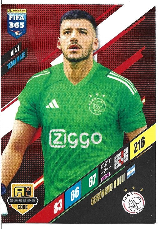 334.  AJA 1.  Gerónimo Rulli - AFC Ajax