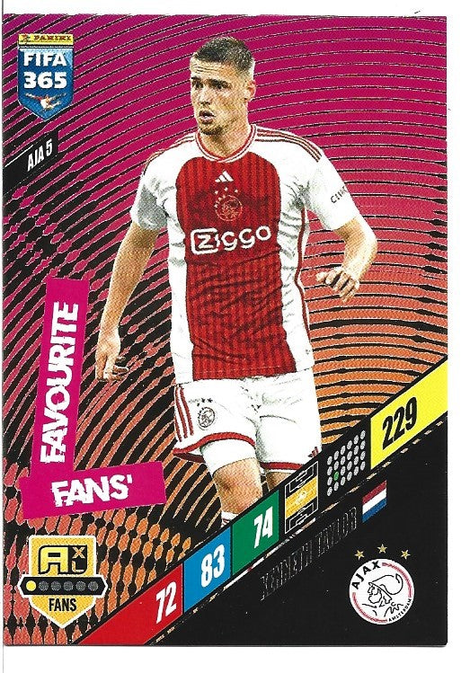 338.  AJA 5.  Kenneth Taylor - AFC Ajax -  Fans' Favourite