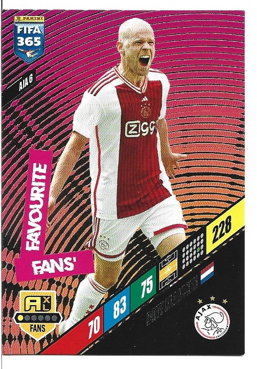 339.  AJA 6.  Davy Klassen  - AFC Ajax  -  Fans' Favourite