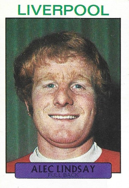 160. ALEC LINDSAY - LIVERPOOL