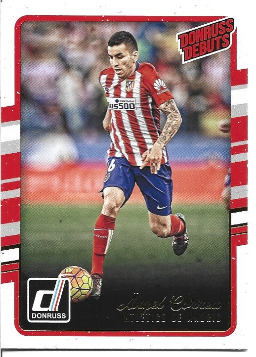 208. ANGEL CORREA - ATLETICO DE MADRID - DONRUSS DEBUTS