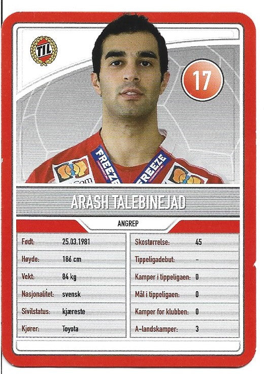 TROMSØ IL - ARASH TALEBINEJAD
