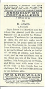 26. B. JONES - ARSENAL