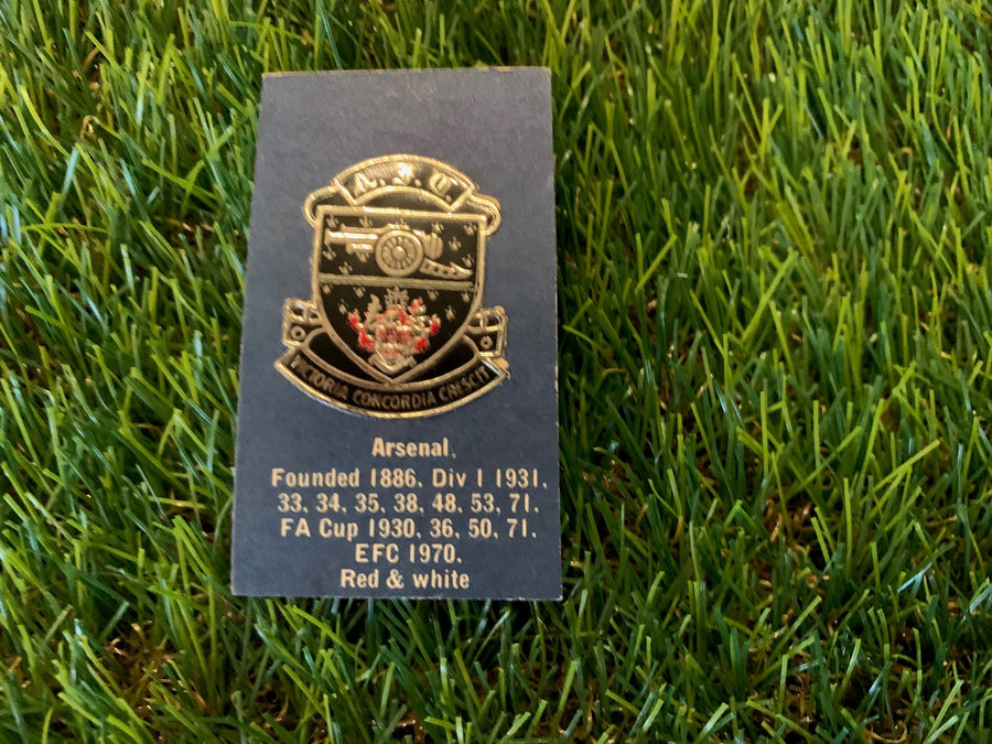 ARSENAL - ESSO FOIL FOOTBALL CLUB BADGES 1972