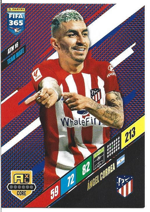 151.  ATM 16.  Ángel Correa  - Atlético de Madrid