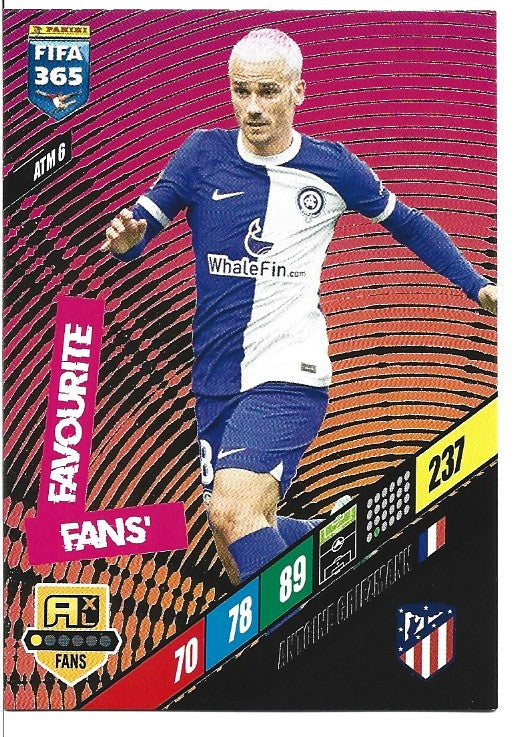 141.  ATM 6.  Antoine Griezmann - Atlético de Madrid  -  Fans' Favourite
