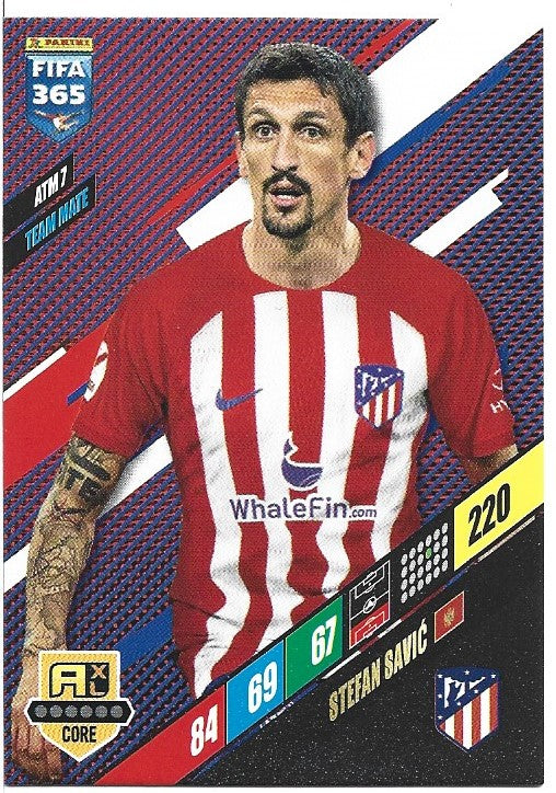 142.  ATM 7.  Stefan Savic  - Atlético de Madrid