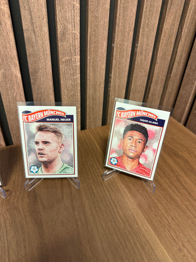 BAYERN MUNCHEN - LOT - TOPPS LIVING