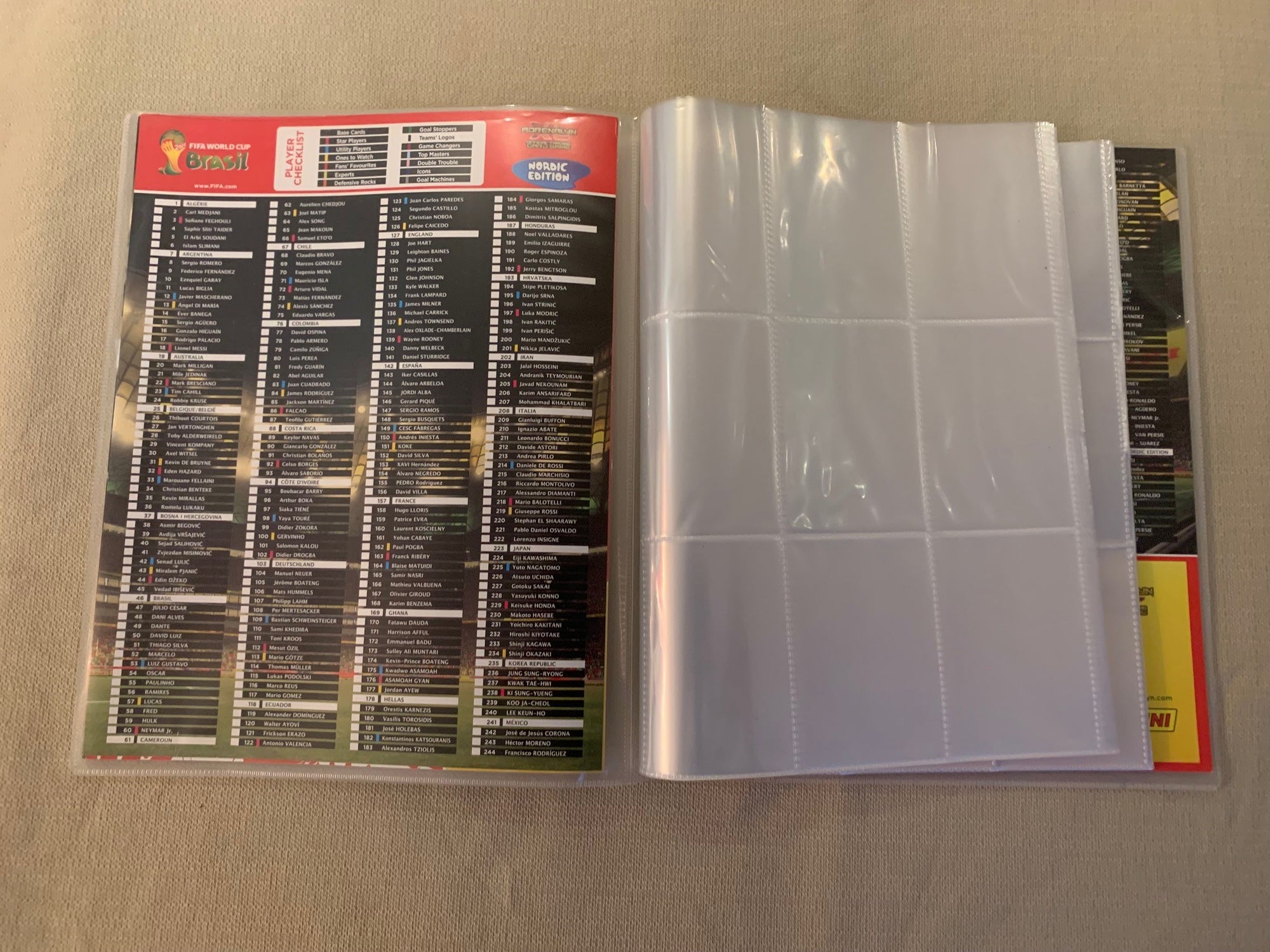 PANINI ADRENALYN XL FIFA WORLD CUP BRASIL 2014 - ORGINAL SAMLEPERM - MED PERSONLIG RABATTKODE