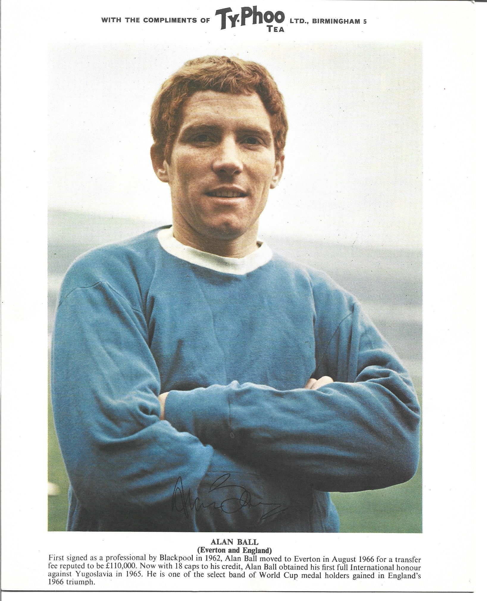 ALAN BALL - EVERTON