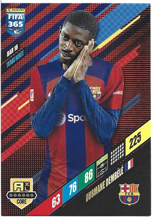 171.  BAR 18.  Ousmane Dembélé  - FC Barcelona