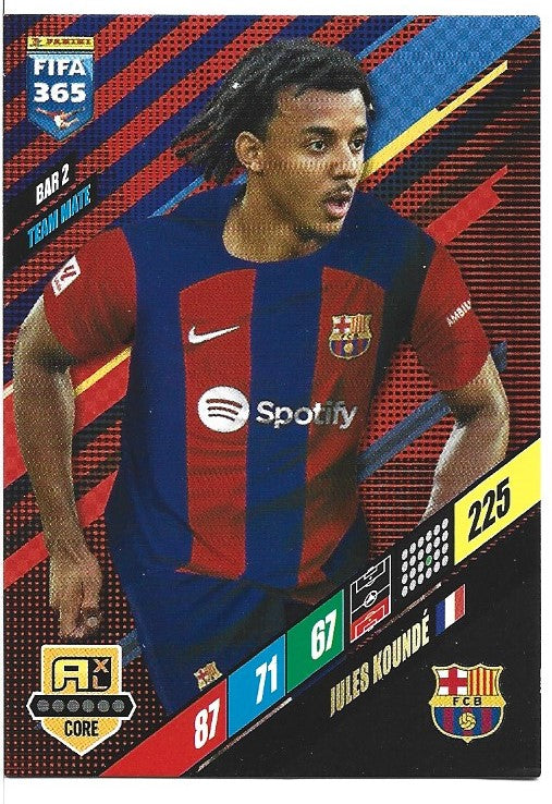 155.  BAR 2.  Joules Koundé - FC Barcelona