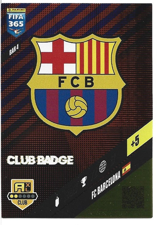 157.  BAR 4.  Club Badge - FC Barcelona