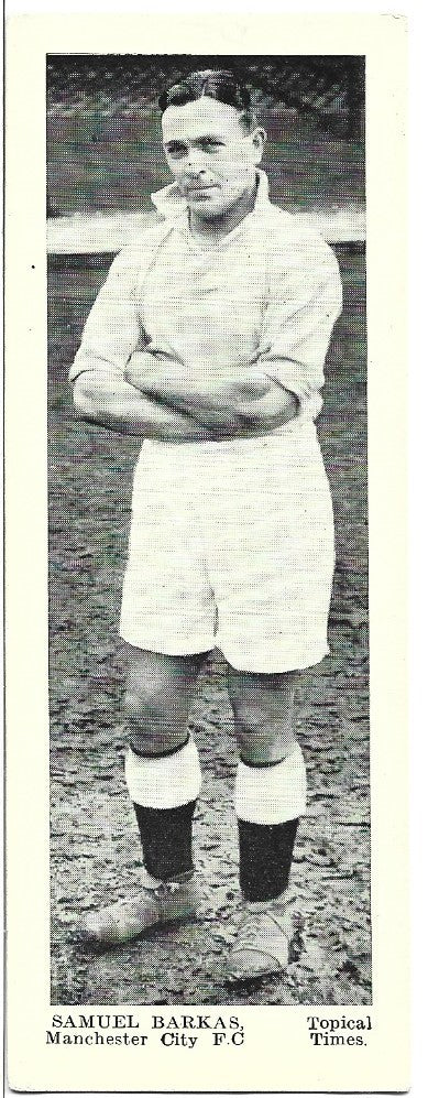 SAMUEL BARKAS - MANCHESTER CITY F.C