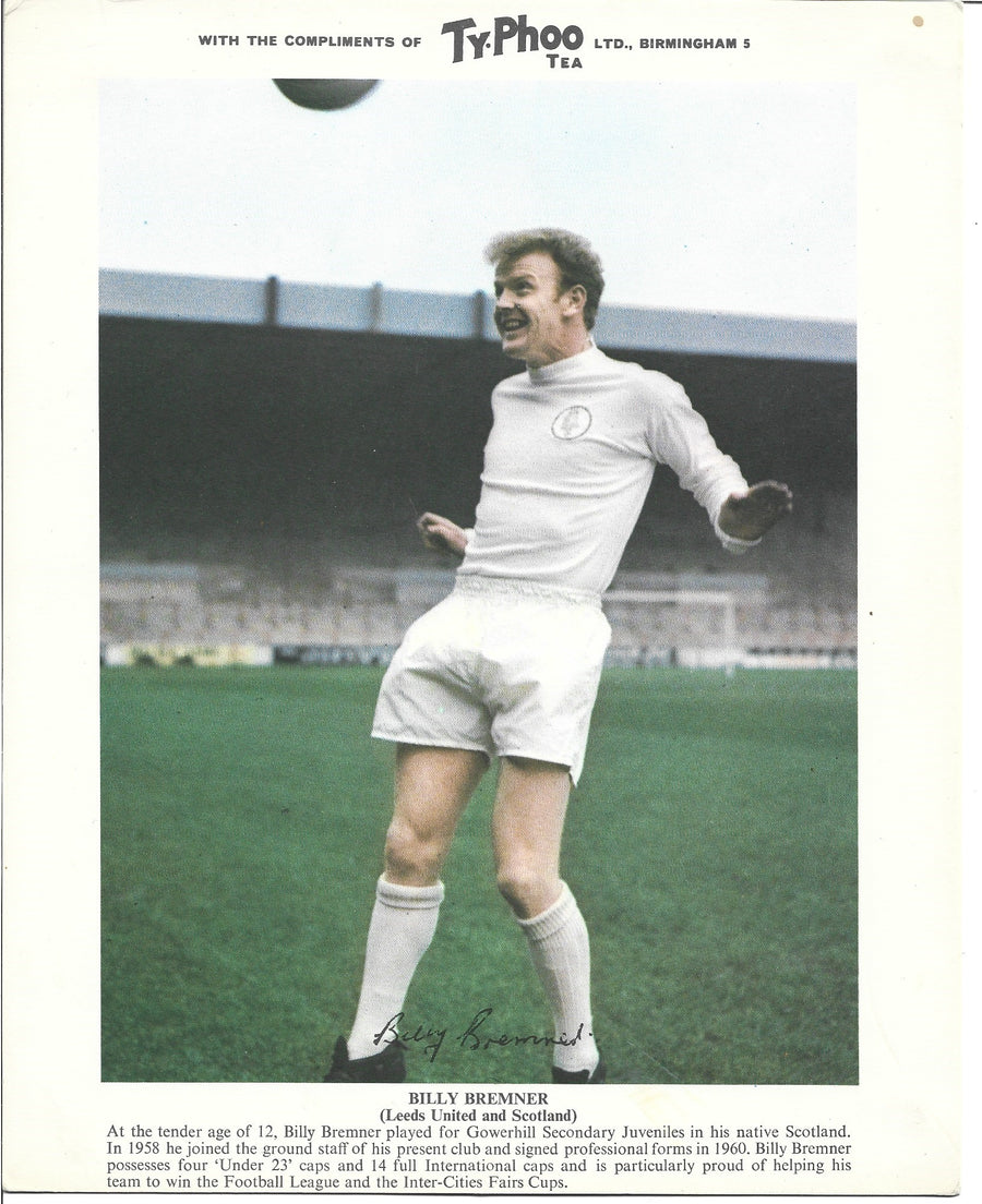 BILLY BREMNER - LEEDS UNITED