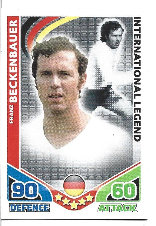 320. Franz Beckenbauer - Germany - INTERNATIONAL LEGEND